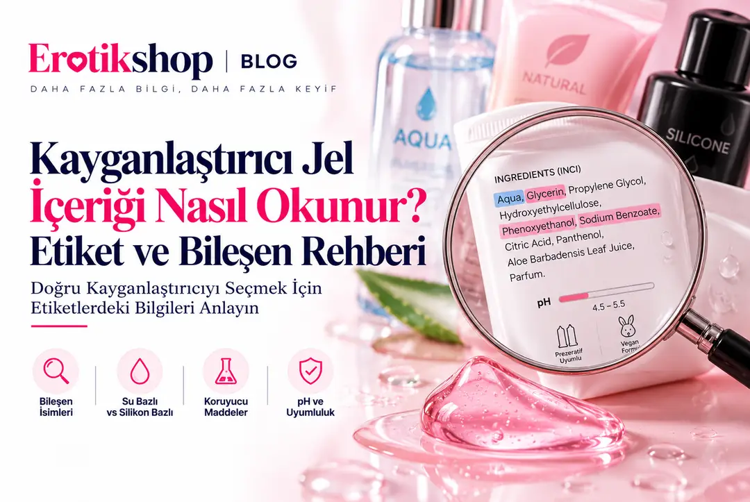 Kayganlaştırıcı Jel İçeriği Nasıl Okunur? Etiket ve Bileşen Rehberi
