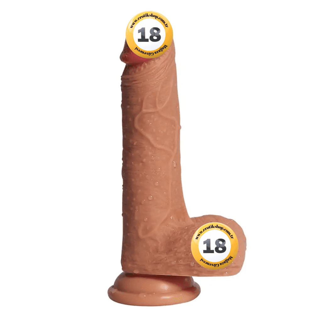 Shequ Dildo Series Little Dean Natural Doku 19.5 Cm Realistik Penis SQ-WBD10007-S