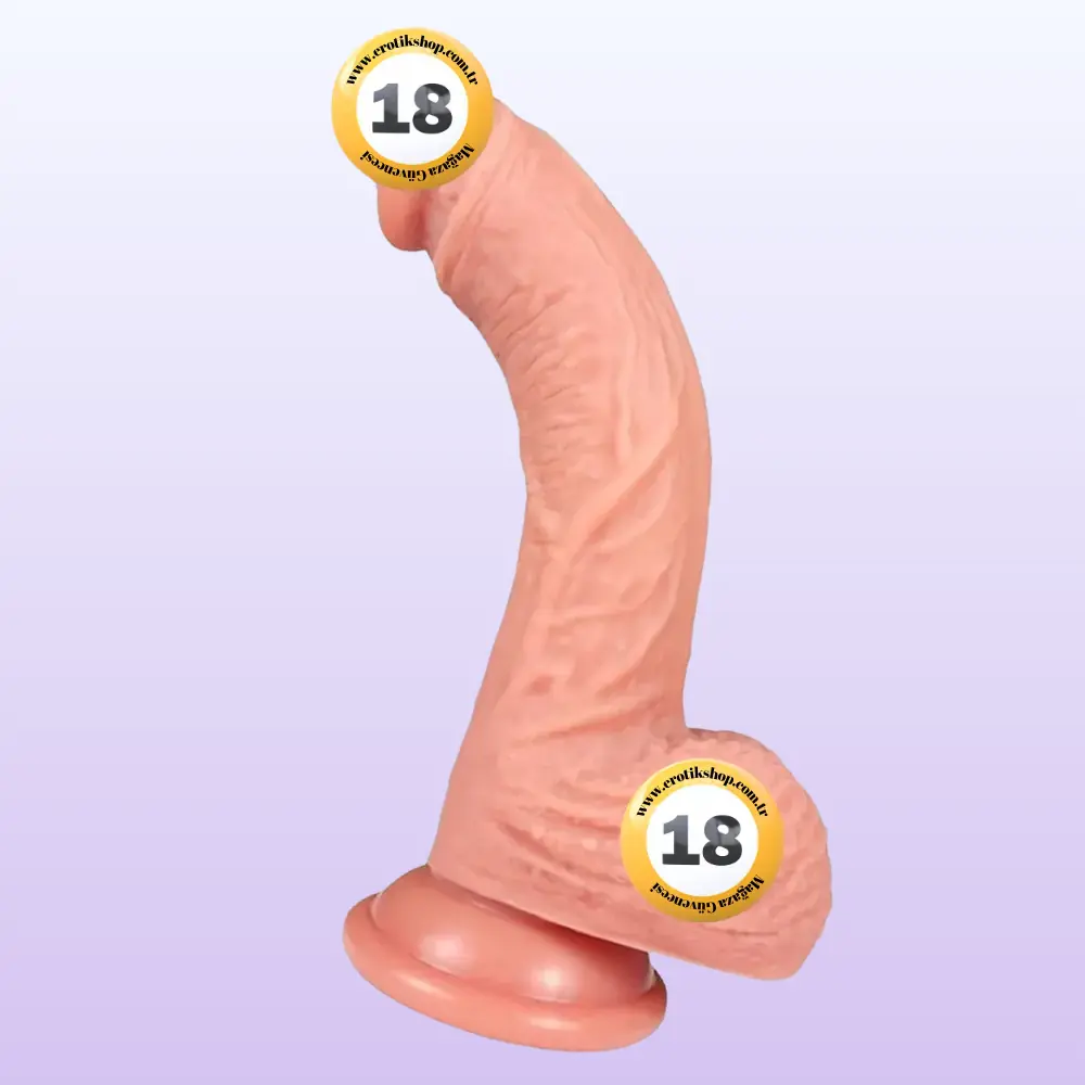 Shequ Dildo Series Deans Curve Natural Doku 21 cm Realistik Penis