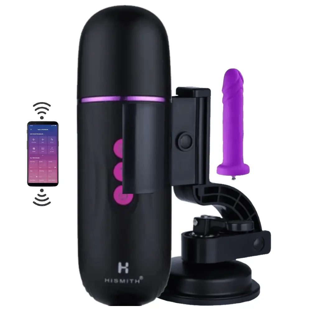 Hismith Capsule Pro Suction Cup Telefon Kontrollü Seks Makinesi