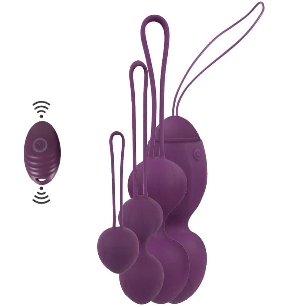 Sweet Smile 4 Piece Kegel Exercise Set PC Kegel Vibratör