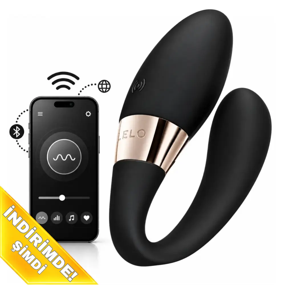 Lelo Tiani Harmony Dual-Action Telefon Kontrollü Partner Vibratör-Black