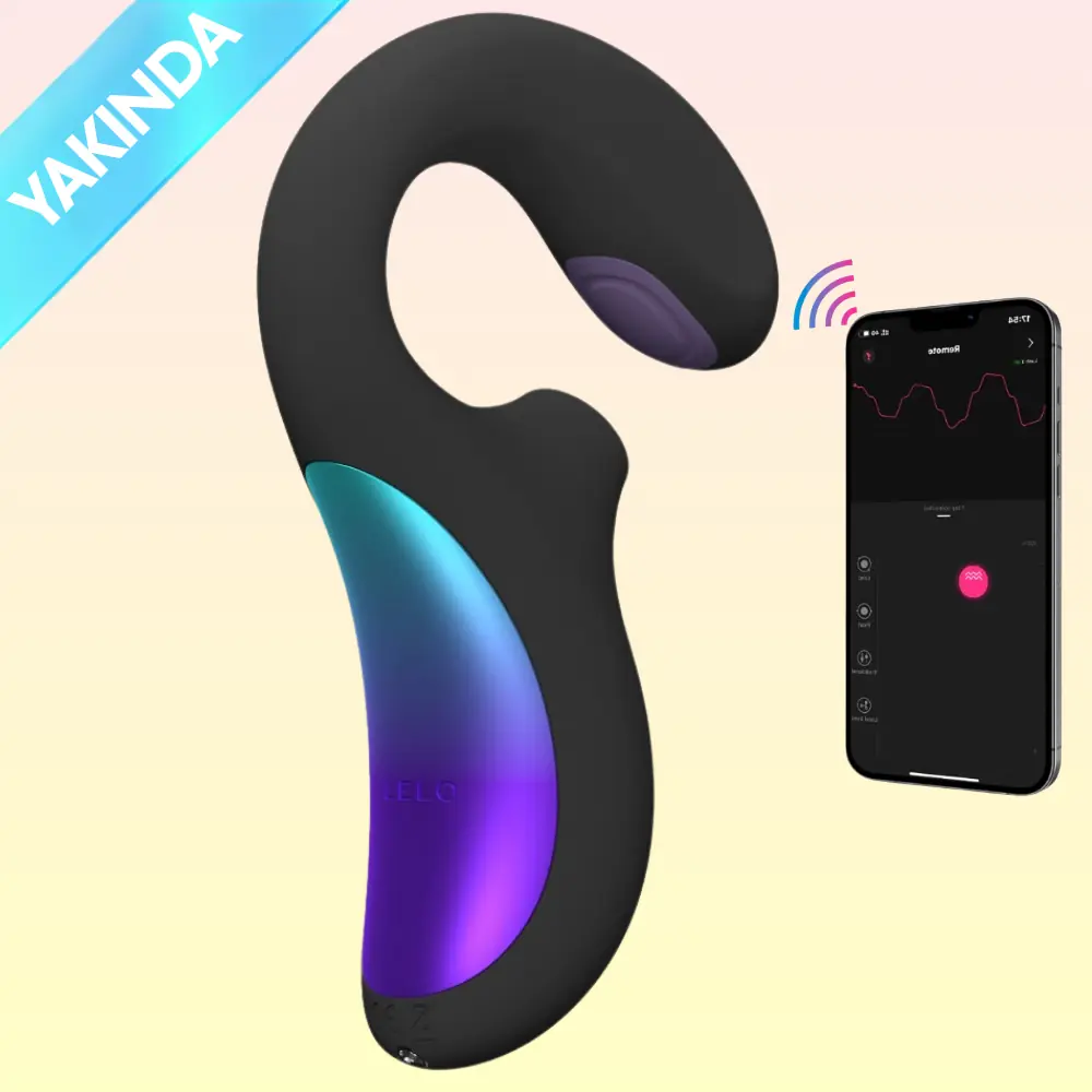 Lelo Enigma Double Sonic Black Uygulama Kontrollü Vibratör