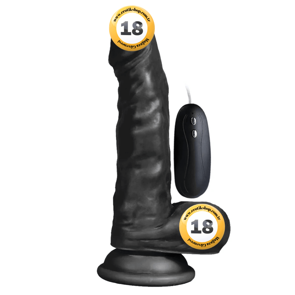 Xise Dildo Series Hunk Eagle 17 cm Titreşimli Realistik Penis XS-WBC10034-V-Black