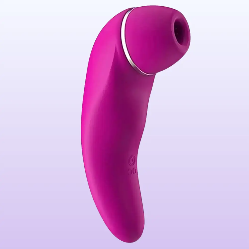 Oral Sex Series Womanizer Emiş Güçlü Çift Taraflı Vibratör-Pink