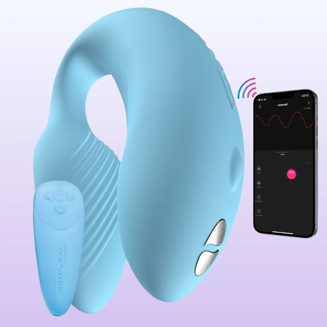 We-Vibe Chorus Blue Çiftlere Özel Telefon Kontrollü Vibratör