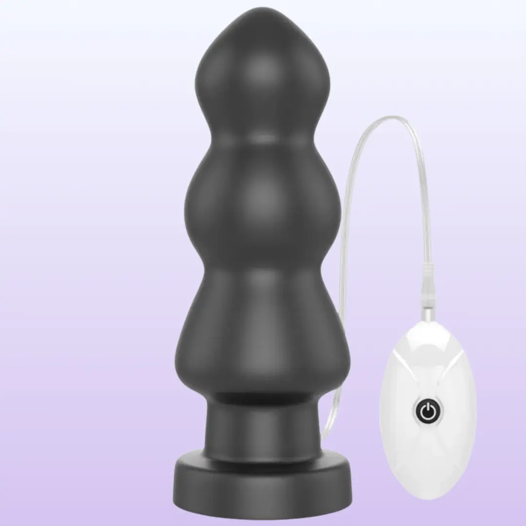 Lovetoy King Sized Vibrating Anal Rigger 18 cm Anal Vibratör LV120117