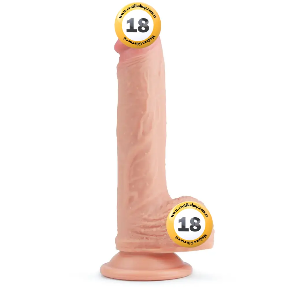 Lovetoy Dual Layered Silicone Cock 21.5 cm Realistik Penis LV4003F