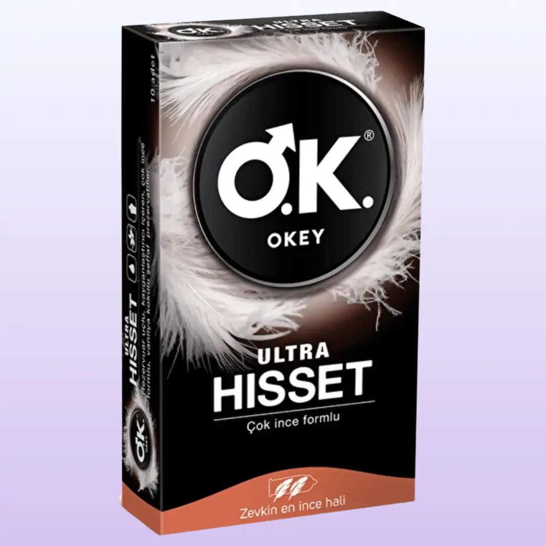 Okey Ultra Hisset 10'lu Paket Prezervatif Kondom