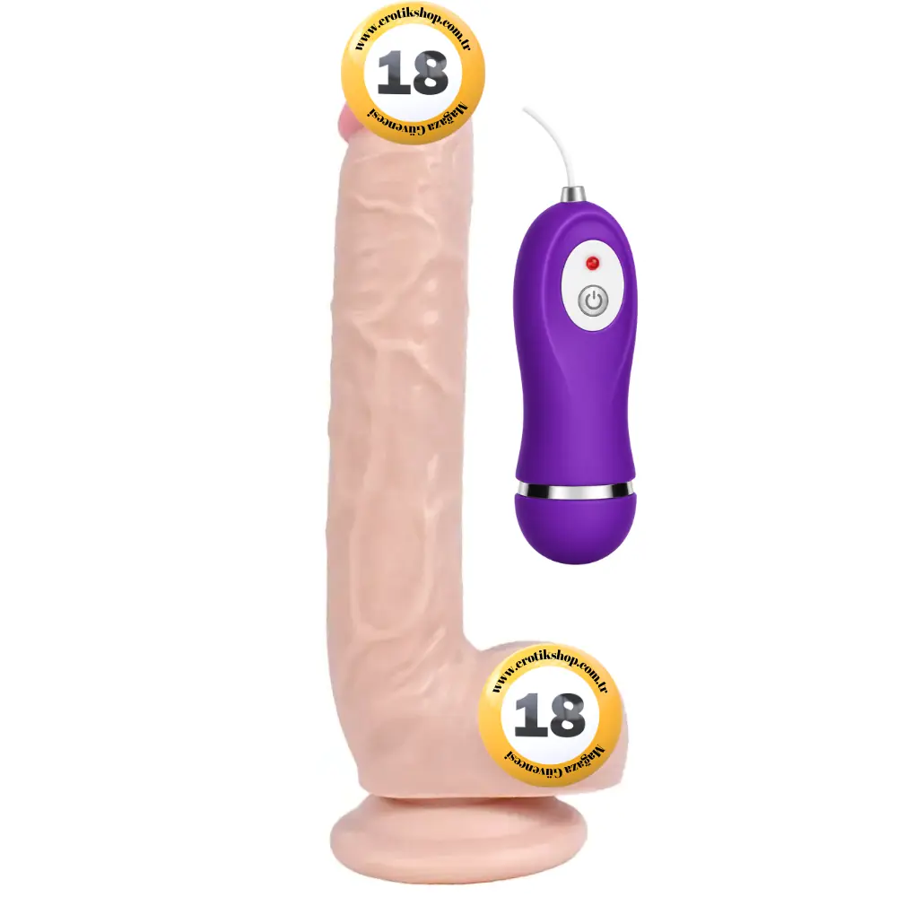 Shequ Vibrating Dildo Optimus 28 cm Titreşimli Realistik Penis XS-WBC10028-V