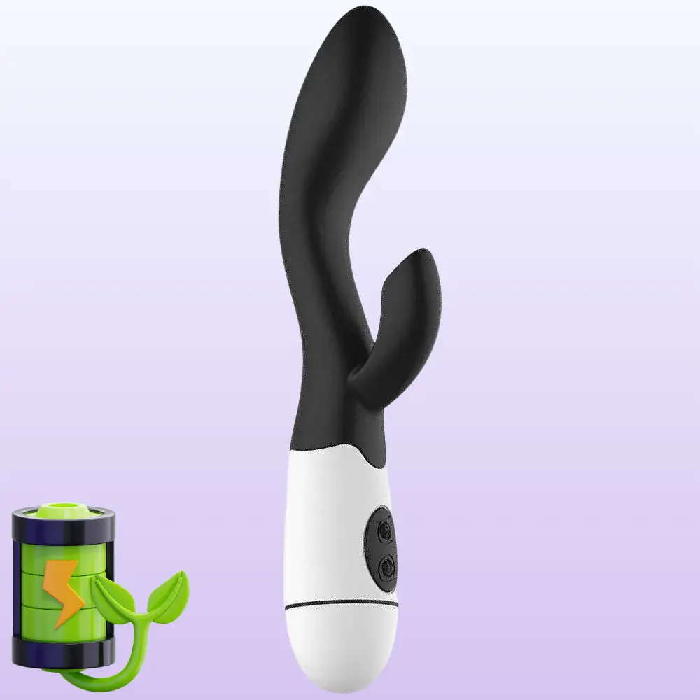 The Vibe Mexbin Curve 30 Mod Titreşimli Rabbit Vibratör-Black