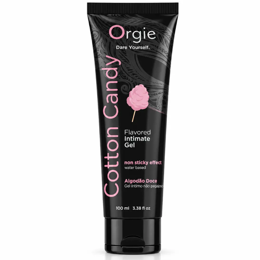 Orgie Cotton Sugar Flavored İntimate Gel Pamuk Şekeri Kayganlaştırıcı Jel 100 Ml.