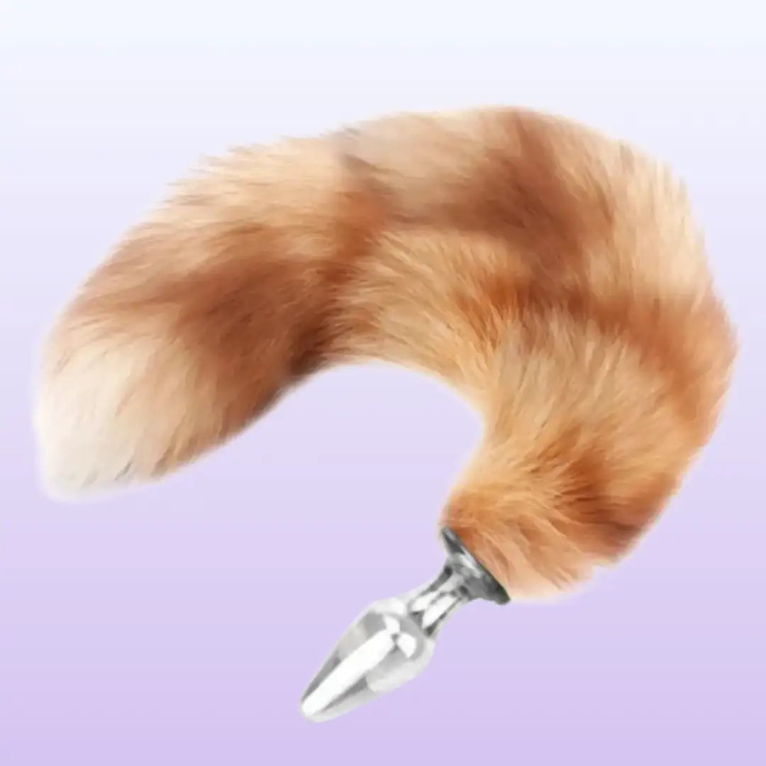 The Anal Fantasy Slips Glass Tail Kuyruklu Cam Anal Plug