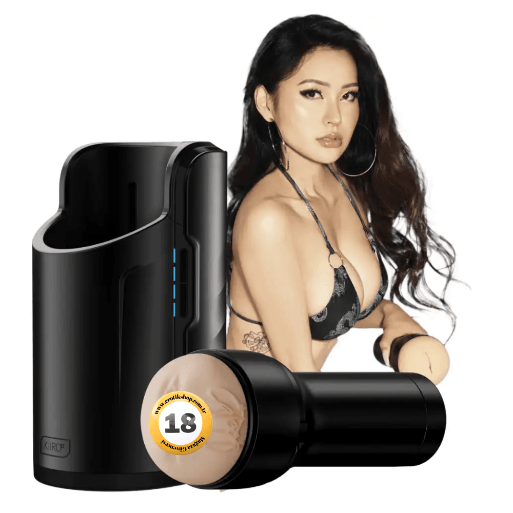 Kiiroo Keon & FeelRae Stroker Lil Black Otomatik Mastürbatör Set