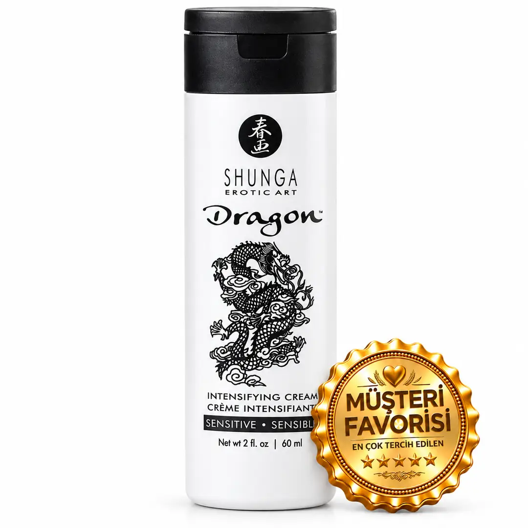 Shunga Dragon Sensitive Cream 60 ml Çiftlere Özel Krem