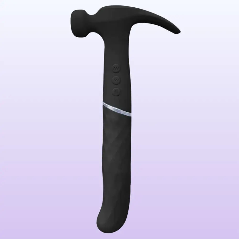 The Vibe Hammer Love Ultra Güçlü Çekiç Vibratör-Black