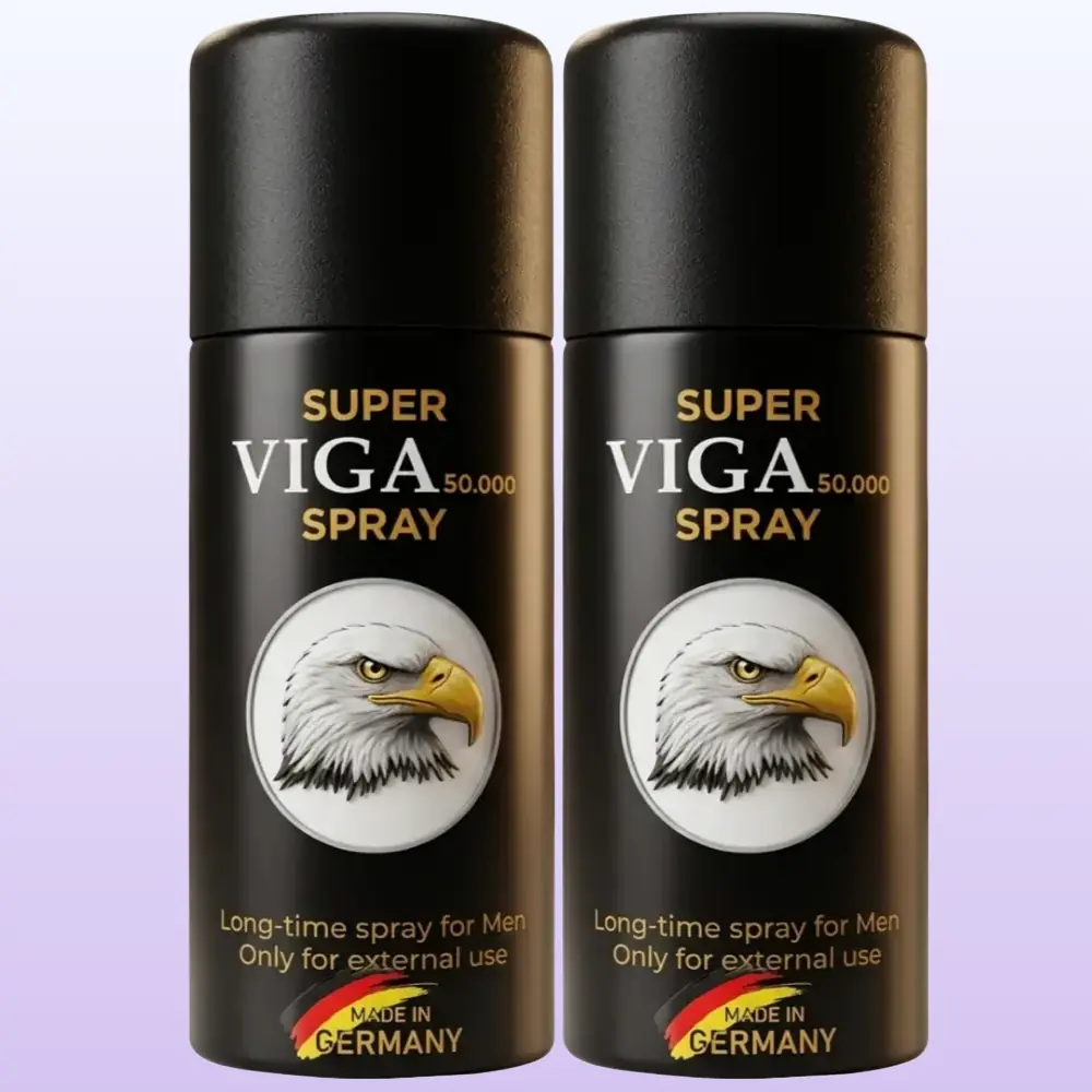 Süper Viga 50.000 2'li Paket Erkeklere Özel E Vitaminli Penis Spreyi