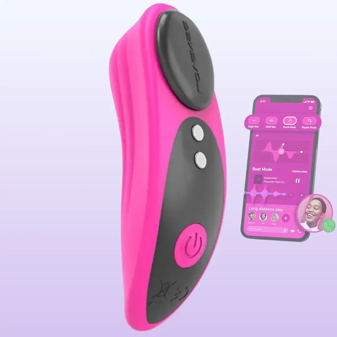 Lovense Ferri Bluetooth Uygulama Kontrollü Manyetik Külot Vibratör