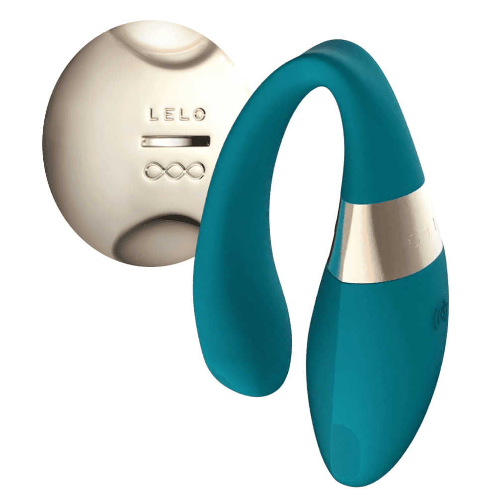 Lelo Tiani Duo Dual-Action Couple's Massager Partner Vibratör-Ocean Blue