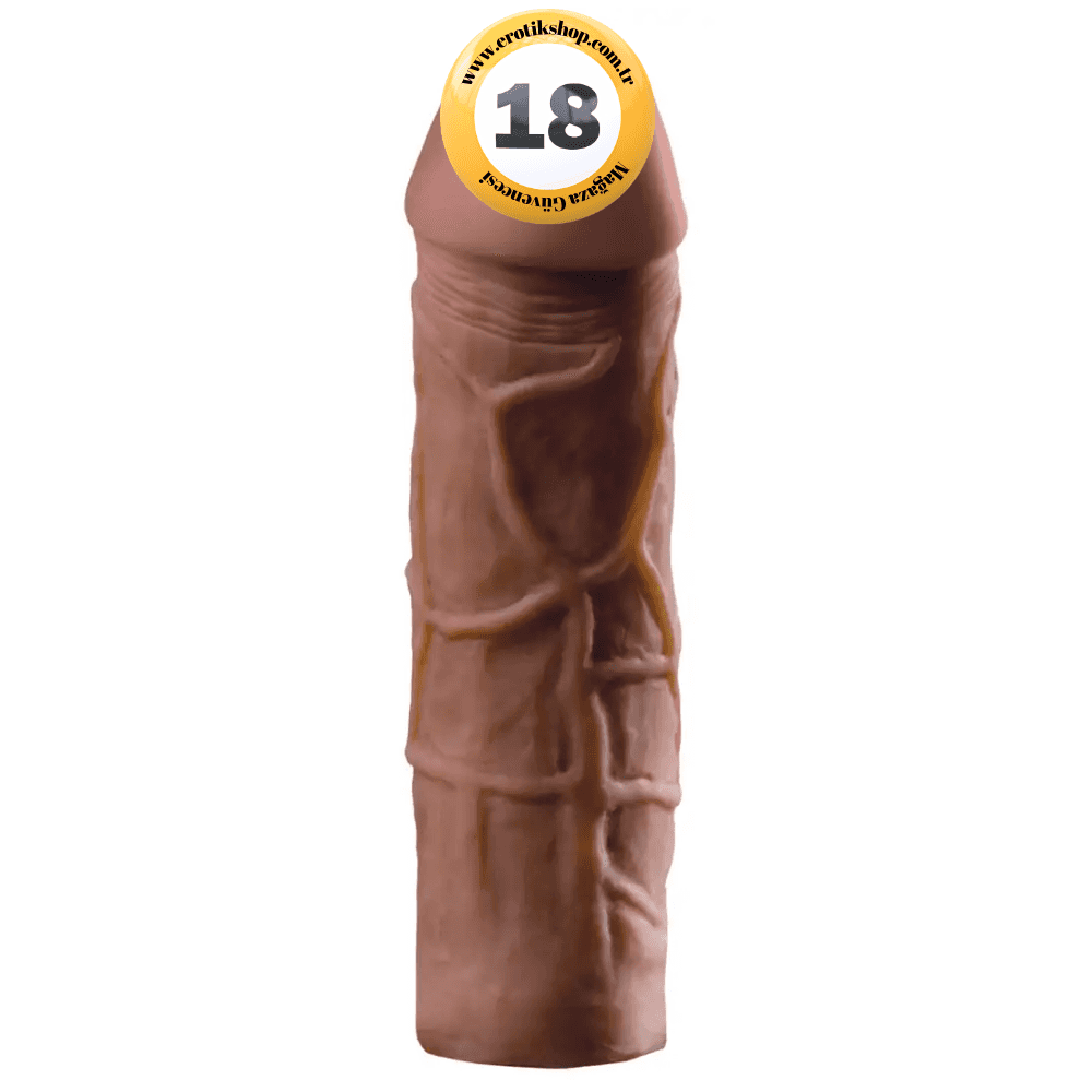 Pipedream Fantasy X-Tensions Mega 2'' Brown Amerikan Penis Kılıfı
