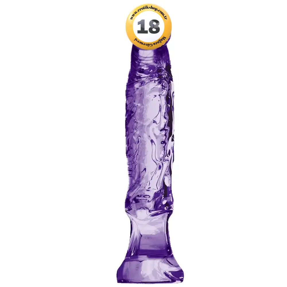 ToyJoy Anal Starter Dick Mor Vajinal ve Anal Jel Doku Penis 16 Cm.
