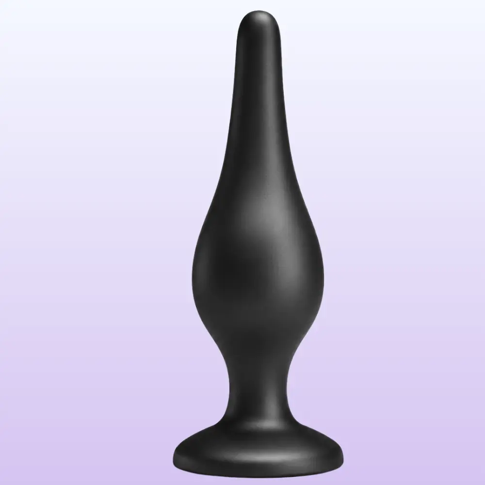 Pretty Love Sensitive Soft Dokulu Yumuşak Prostat Anal Plug 14 cm