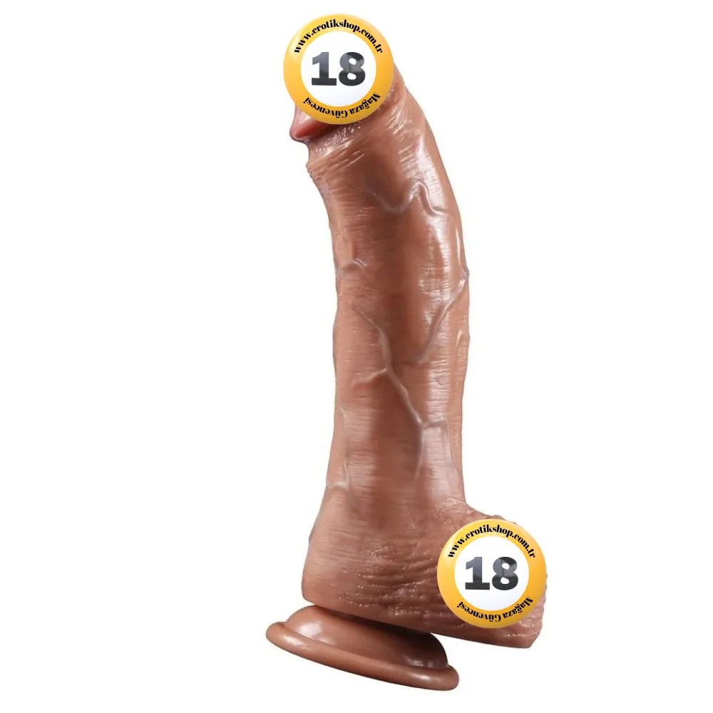 Shequ Dildo Series Yedda Natural Doku 24 Cm Realistik Penis