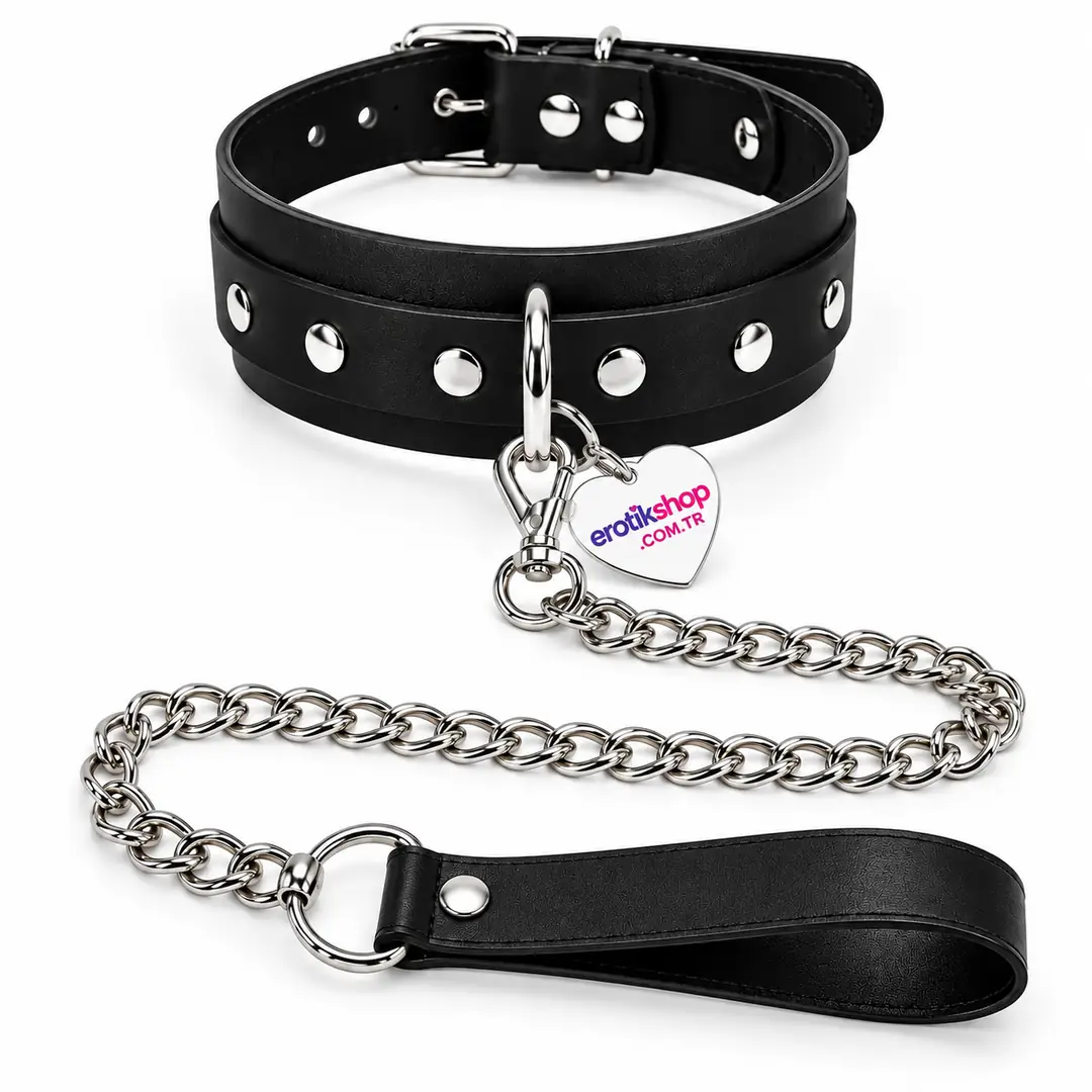 The Fetish Fantasy Series Collar Fetiş Boyun Tasması-Siyah