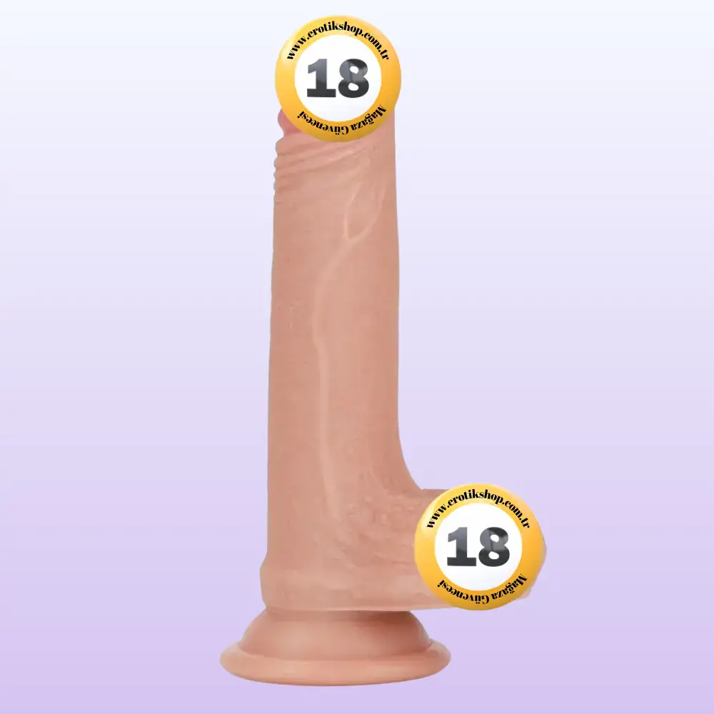 Lovetoy Dual Layered Silicone Cock 18 cm Realistik Penis LV4001F