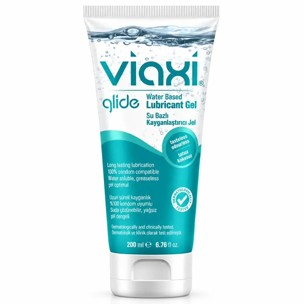 Viaxi Glide Water Based Lubricant Kayganlaştırıcı Jel 200 Ml.