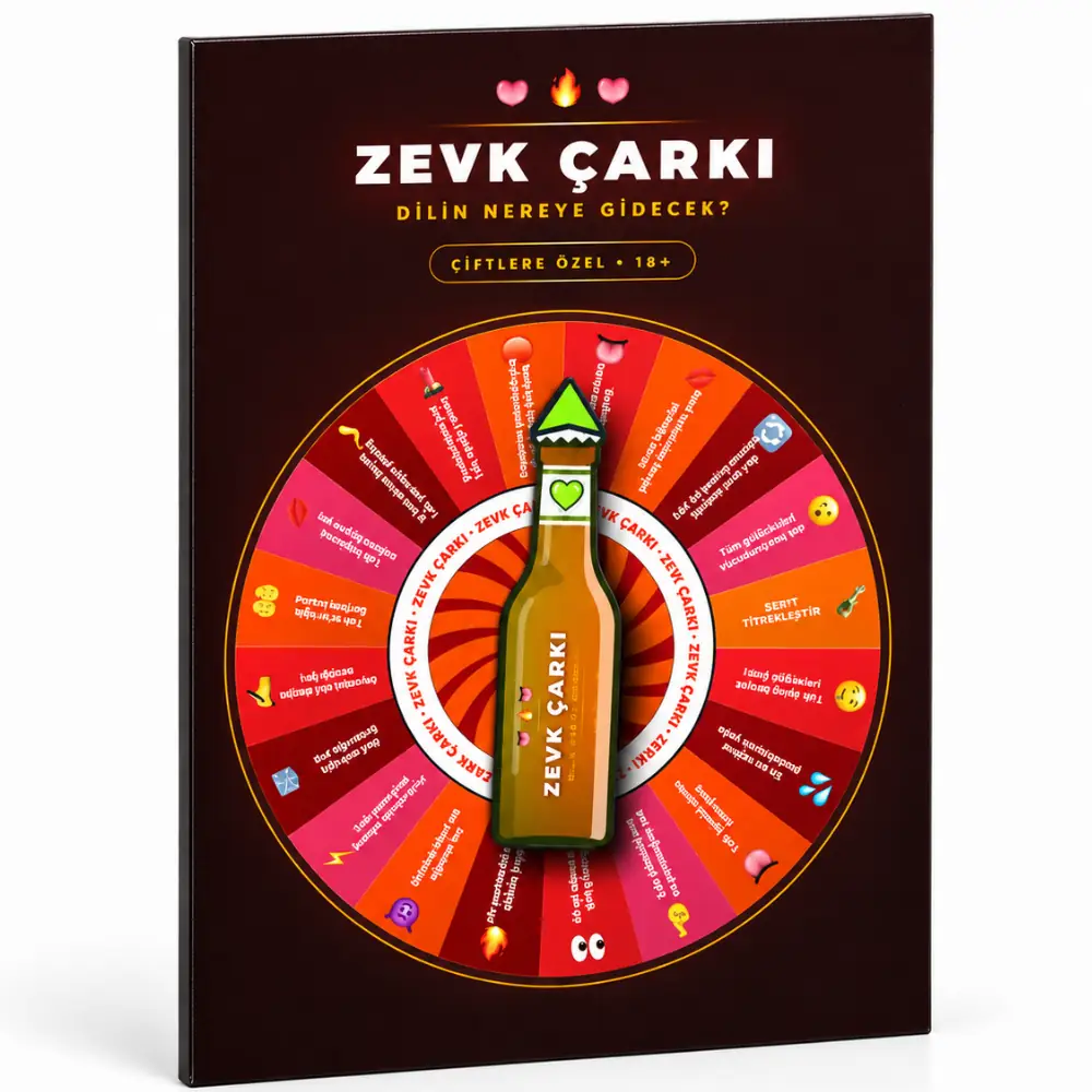 The Erotica Game Zevk Çarkı Erotik Şişe Çevirme Yatak Oyunu