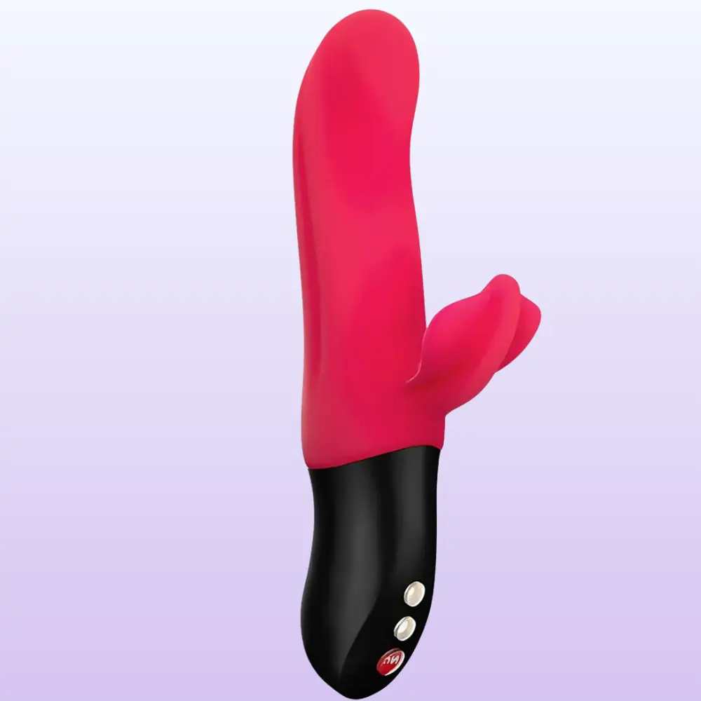 Fun Factory Bi Stronic Fusion İtmeli ve Titreşimli Vibratör-Red