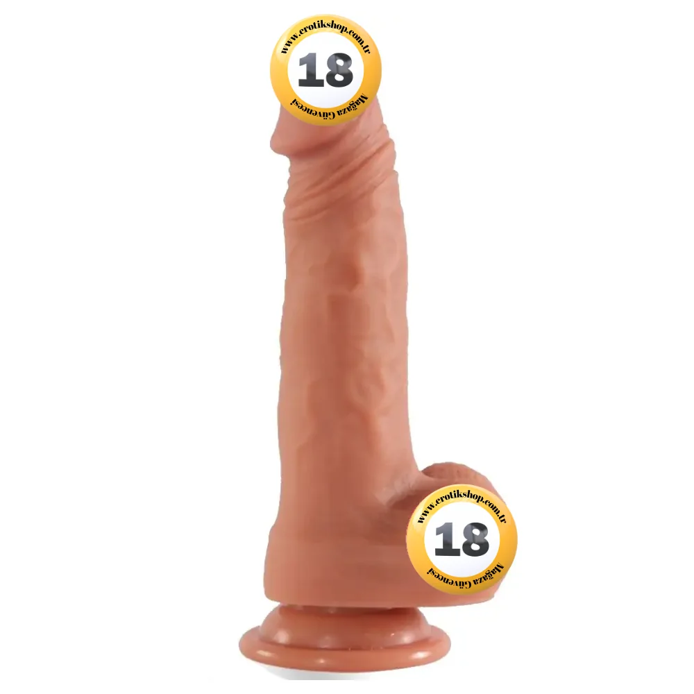 Shequ Dildo Series Evan 19.5 Cm Realistik Penis
