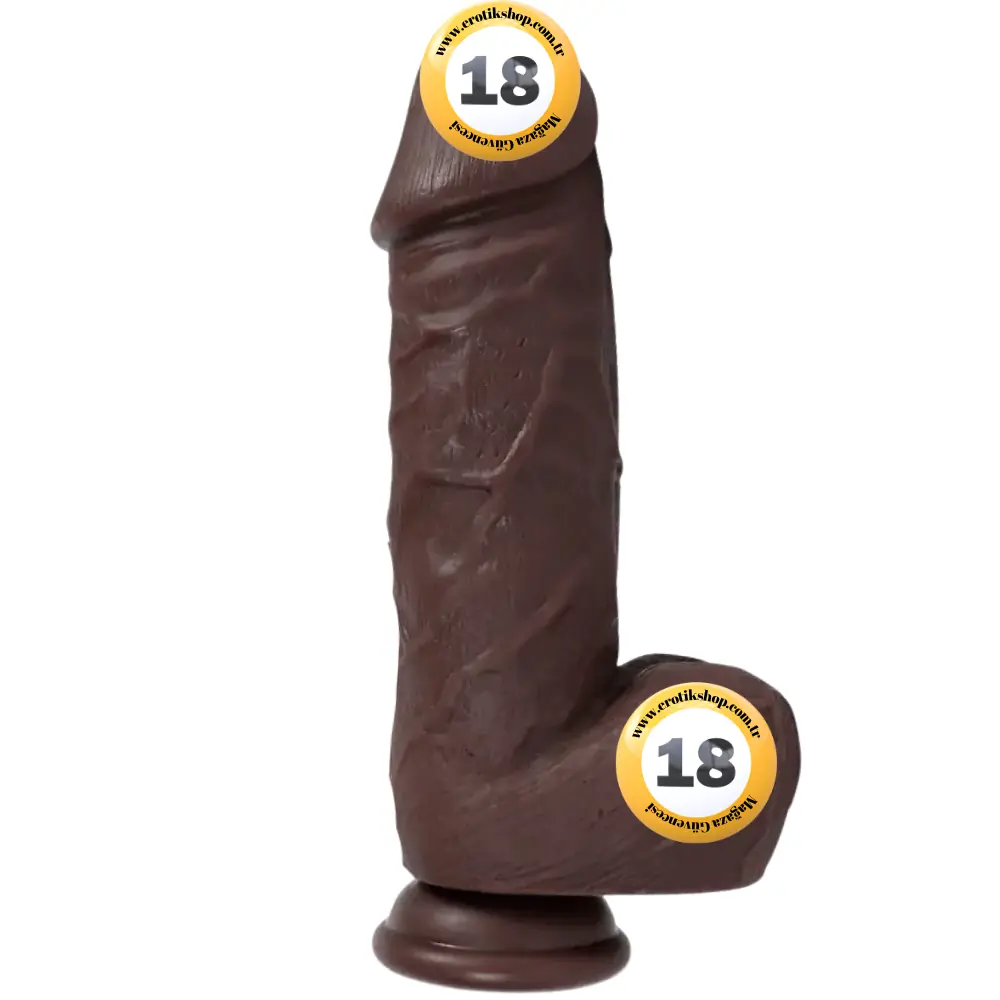 Xise Dildo Series X-Men Flexible Kalın Realistik Penis XS-WBC10011-Brown
