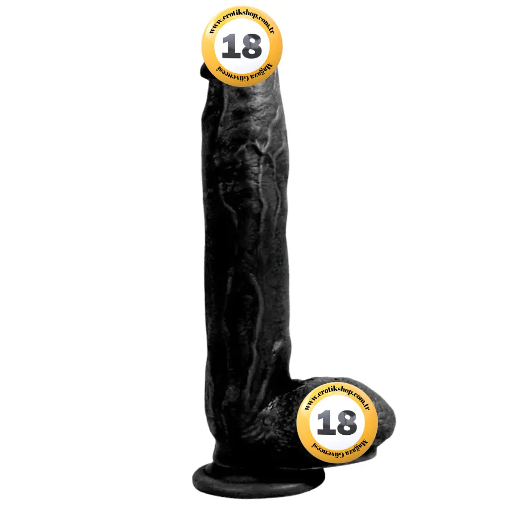 Xise Dildo Series Blade Master 29.5 cm Büyük Realistik Penis XS-WBC10040-Black