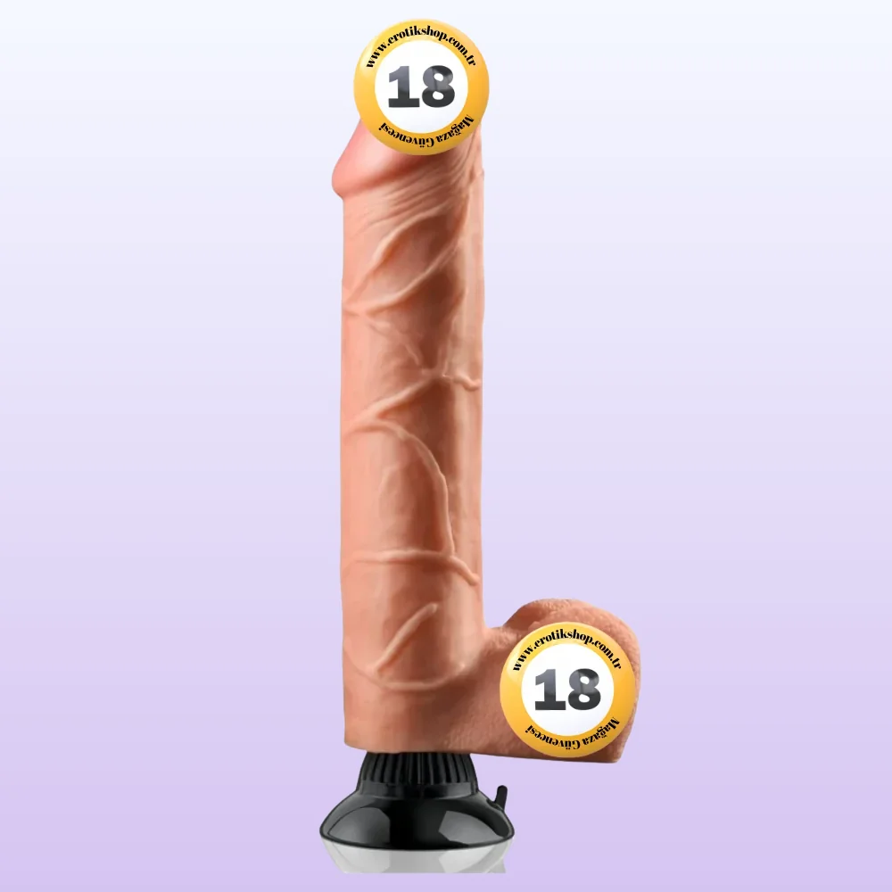 Pipedream Real Feel Deluxe No 12 30 Cm Titreşimli Realistik Penis