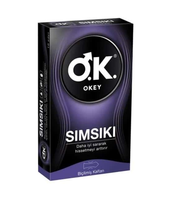 Okey Sımsıkı 10'lu Prezervatif Kondom