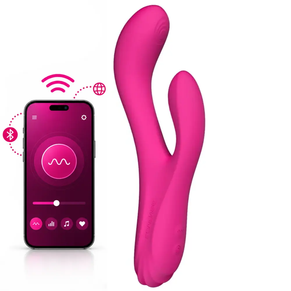 Lovense Osci 3 Hareketli Telefon Kontrollü ve Isıtmalı Rabbit Vibratör