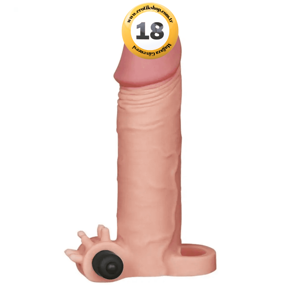 Lovetoy Pleasure X-Tender Vibrating Sleeve Titreşimli Penis Kılıfı LV1062F