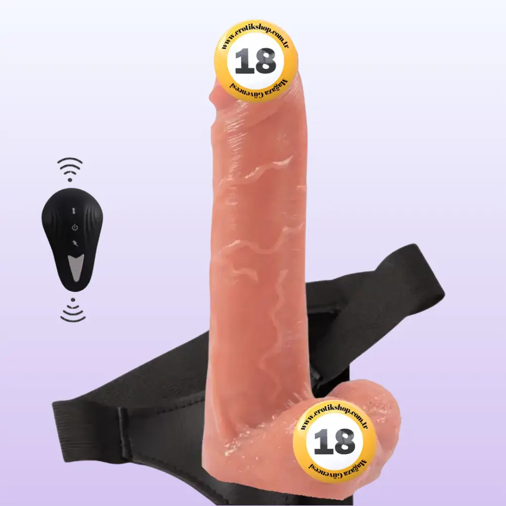 Shequ Harriet 20.5 Cm İleri Geri Hareketli Kemerli Realistik Penis