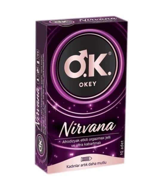 Okey Nirvana 10'lu Prezervatif Kondom