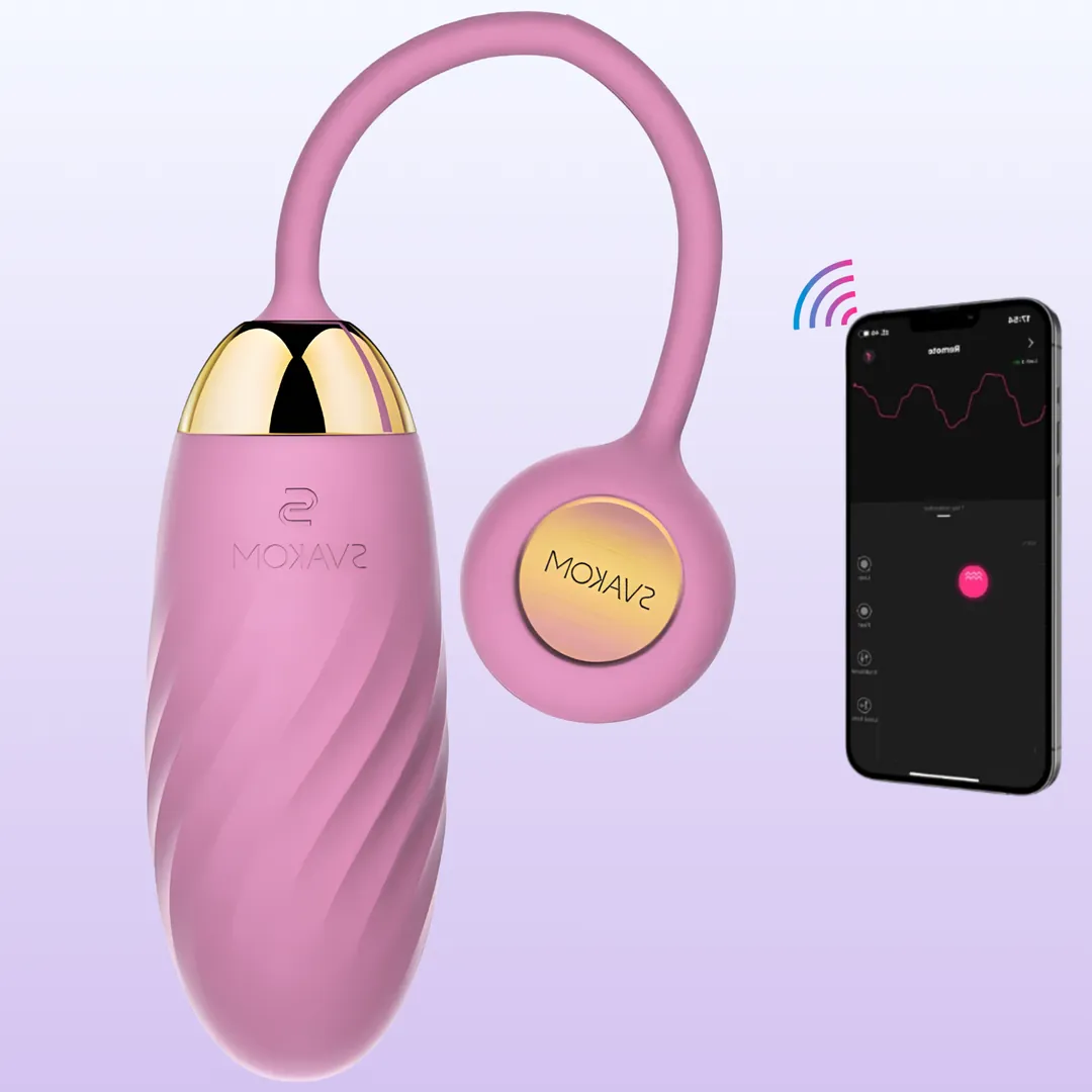 Svakom Ella Neo Pink Giyilebilir Telefon Kontrollü Mini Vibratör