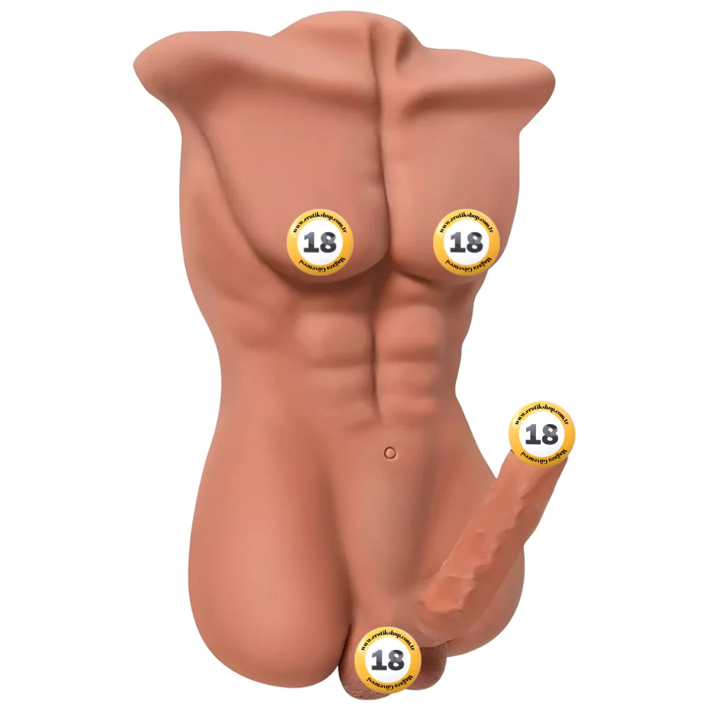 Xise Daniel Yarım Vücut Realistik Penisli Erkek Masturbator XS-MA30008
