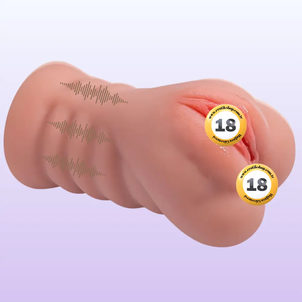 Shequ Ramar Vibrating Pussy Titreşimli Anal ve Vajinal Masturbator SQ-MAV60128