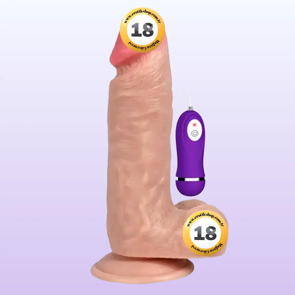 Shequ Vibrating Dildo Dragon 17.5 cm Titreşimli Realistik Penis SQ-WBC10027-V
