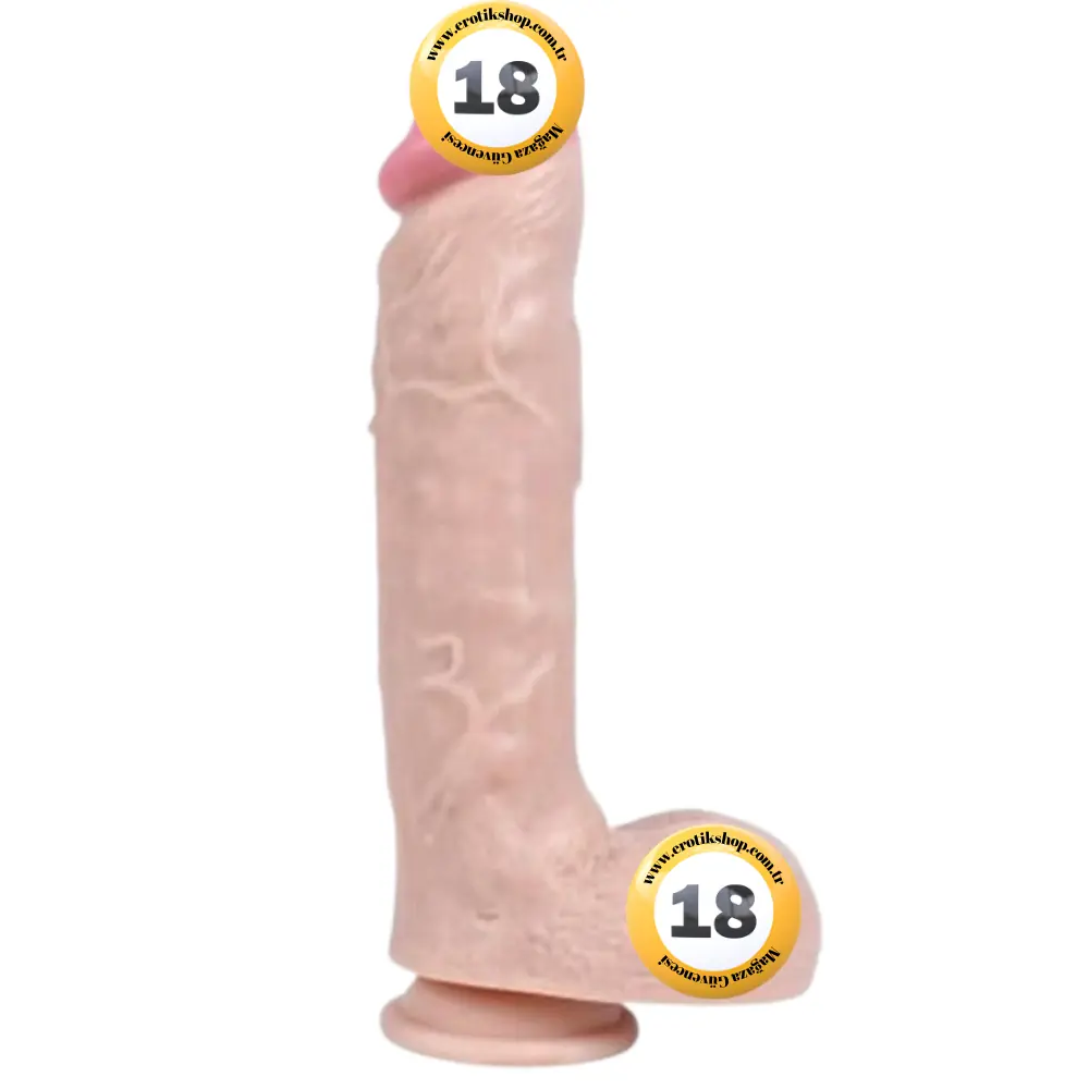 Xise Dildo Series Spartacus 24 cm Realistik Penis XS-WBC10003-Flesh