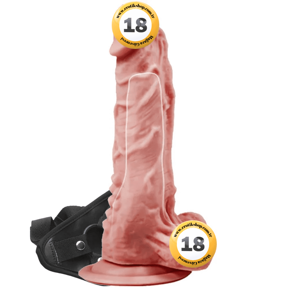 The Strap-On Me Mars Dildo 18.5 cm İçi Boş Belden Bağlamalı Realistik Penis