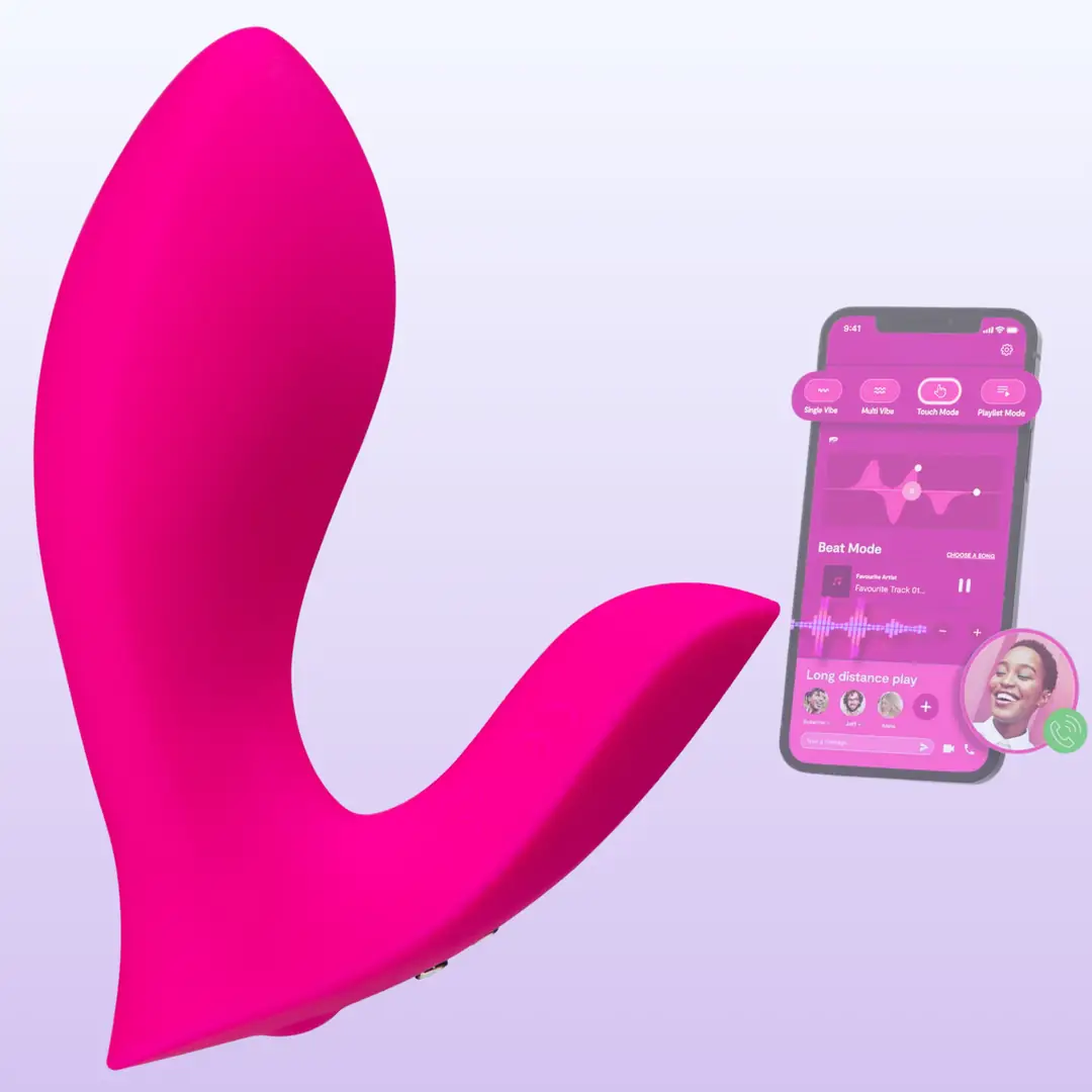 Lovense Flexer Telefon Kontrollü Giyilebilir Vibratör