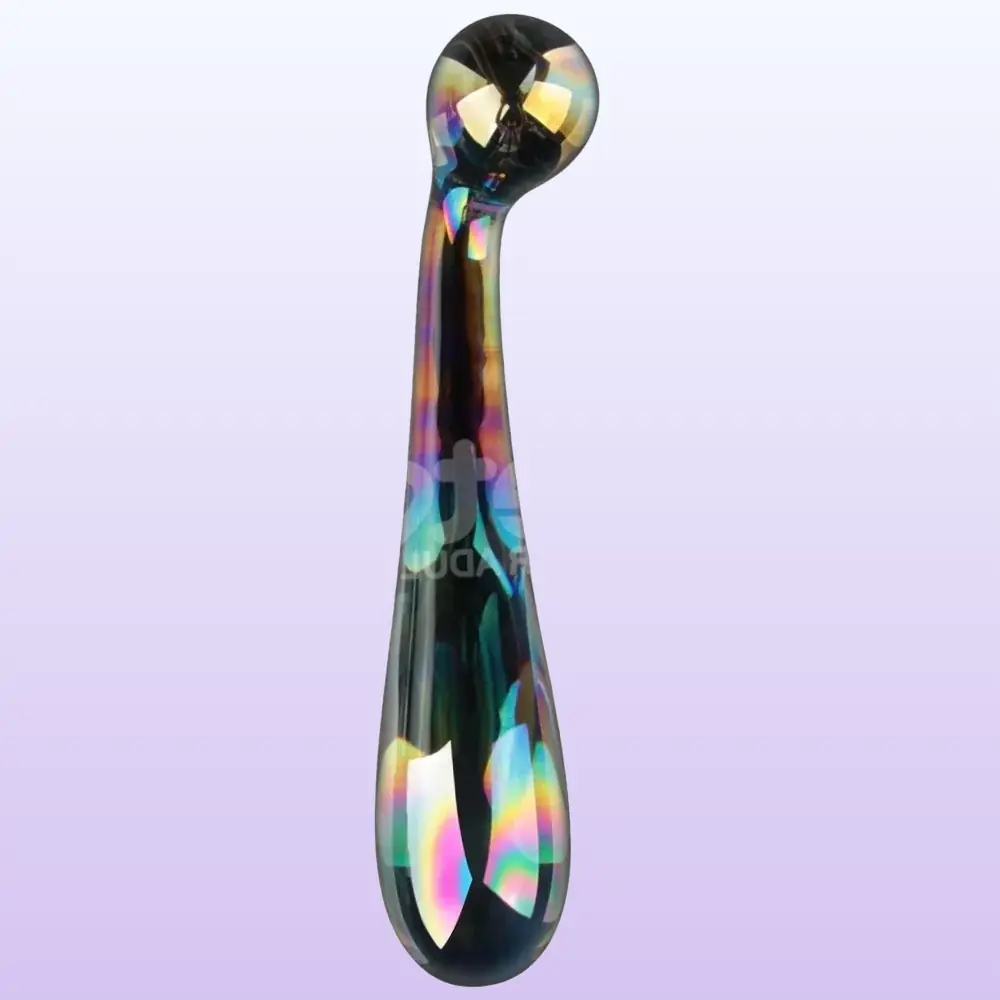 Lovetoy Twilight Gleam Glass Dildo Alluring Arc Cam Dildo