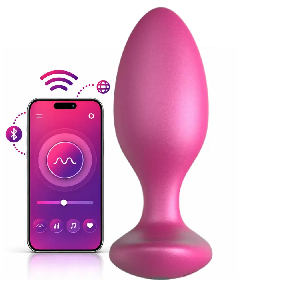 We-Vibe Ditto+ Telefon Kontrollü Uzaktan Kumandalı Anal Plug Vibratör - Pink